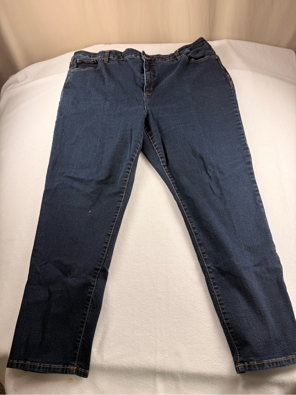 Style & Co. Women's Dark Indigo Straight-Leg Jeans 339